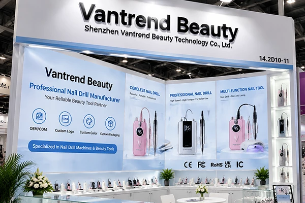 Vantrend Beauty exhibition booth
