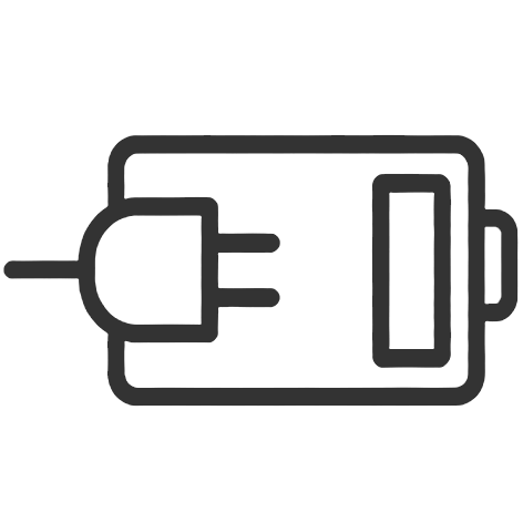 Charging test icon