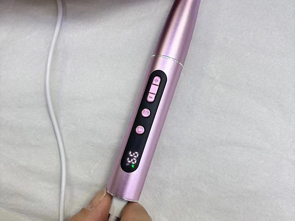 Nail drill charging test