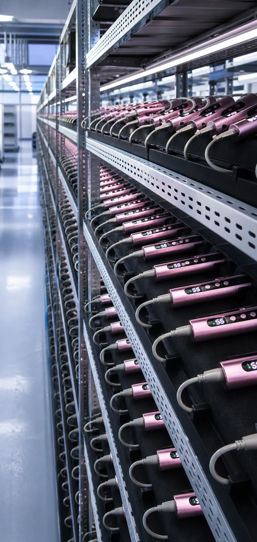 Nail drill product aging test in the factory