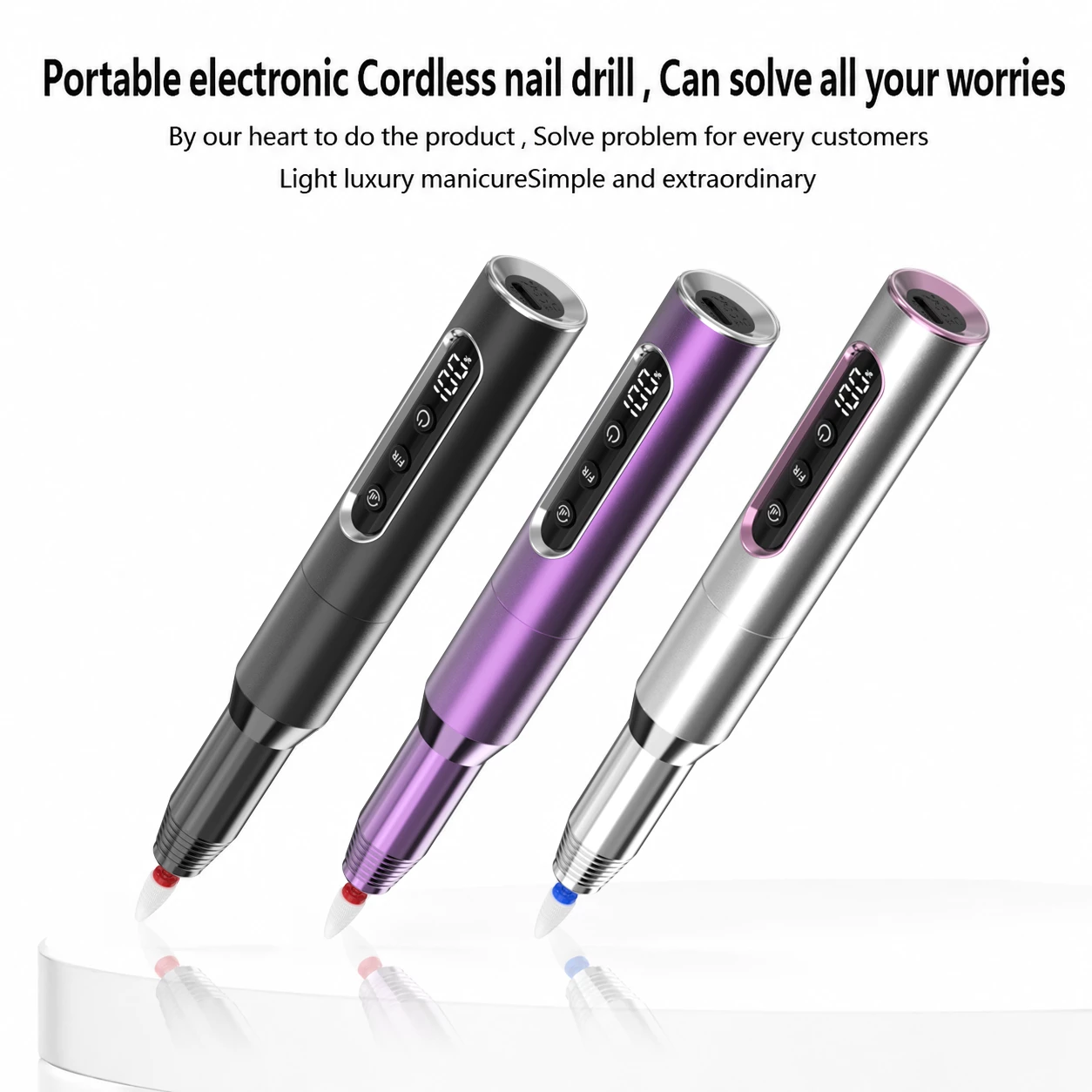 VC-16A portable cordless nail drill solution