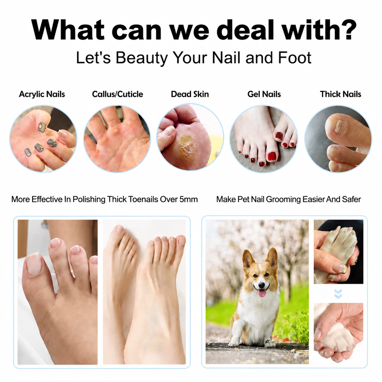 VC-16A manicure pedicure and nail care applications